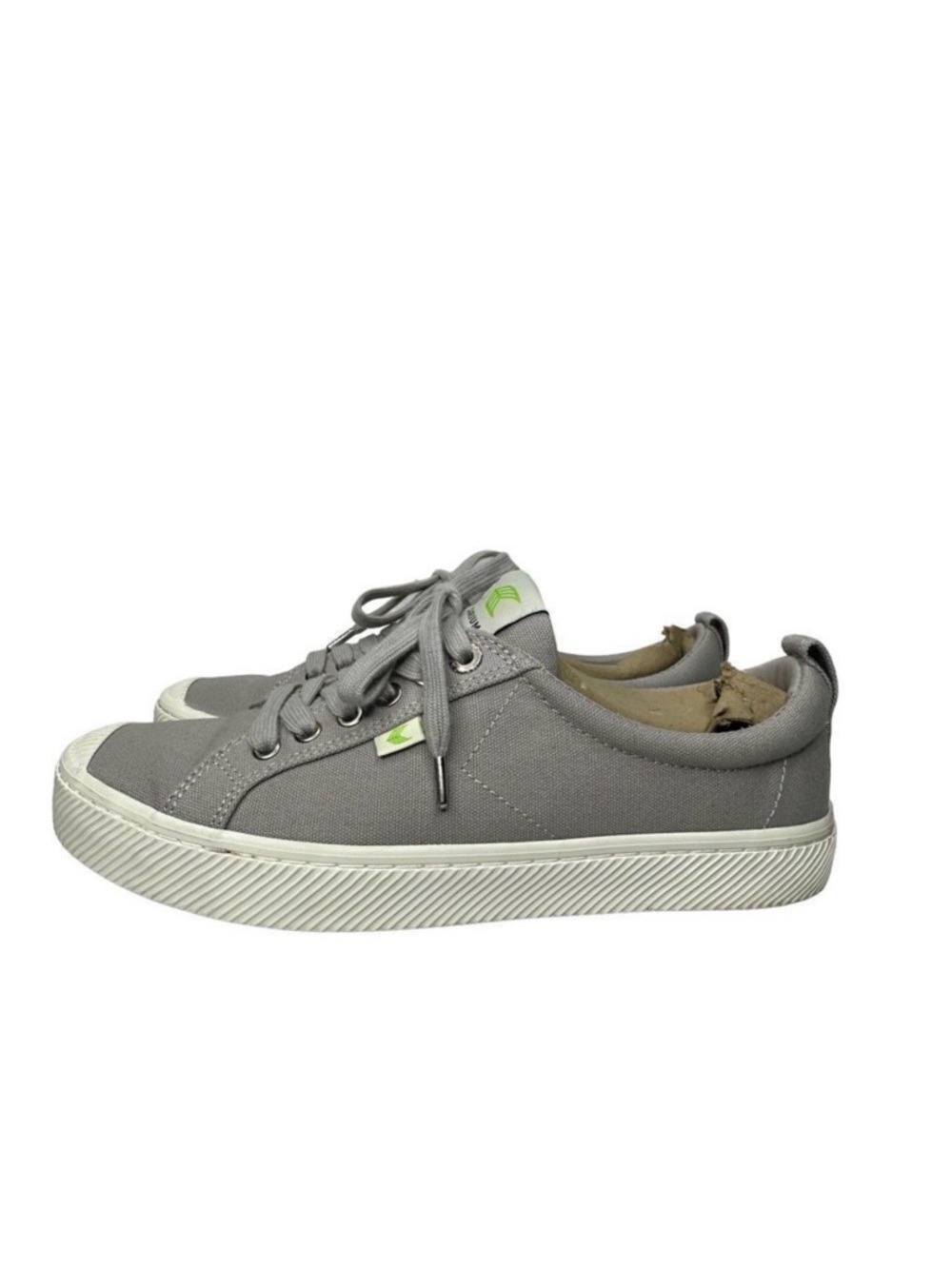 Cariuma OCA Low Light Grey Canvas Unisex Sneaker Women’s m 11 Men’s 9.5 - Picture 7 of 14